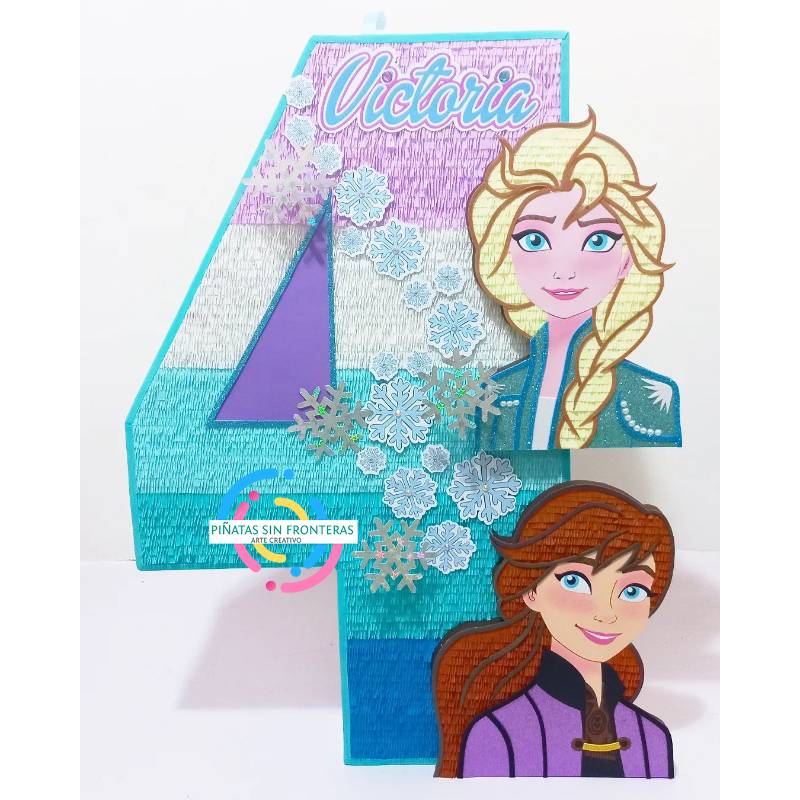 Número Frozen 2 Disney 2D