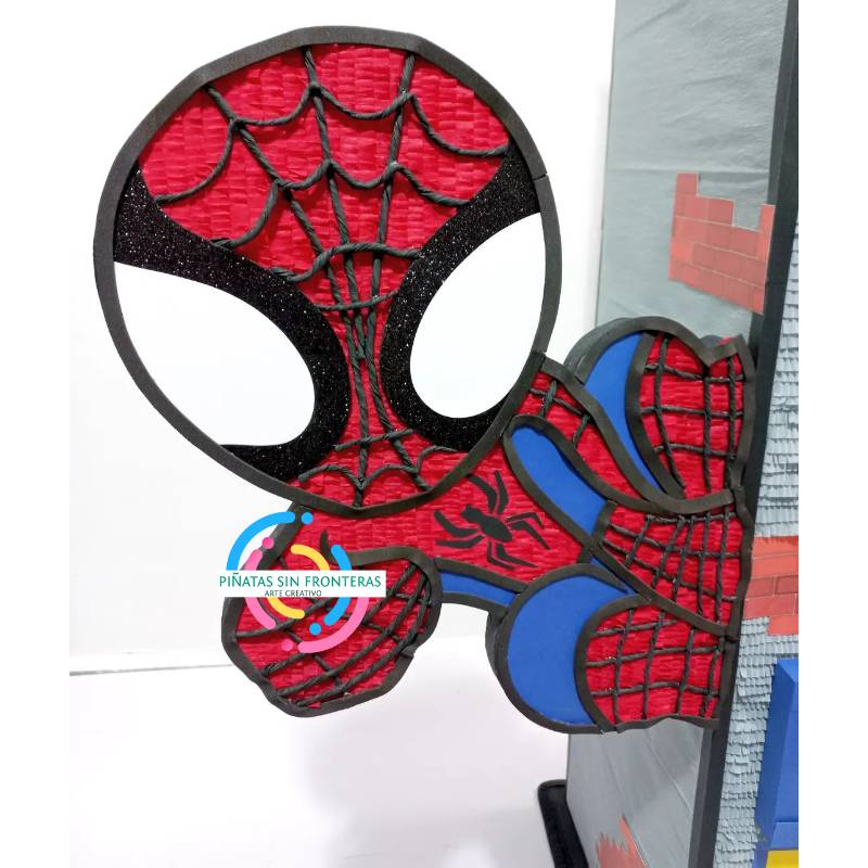 Spiderman Baby en Edificio (Hombre Araña) 2D