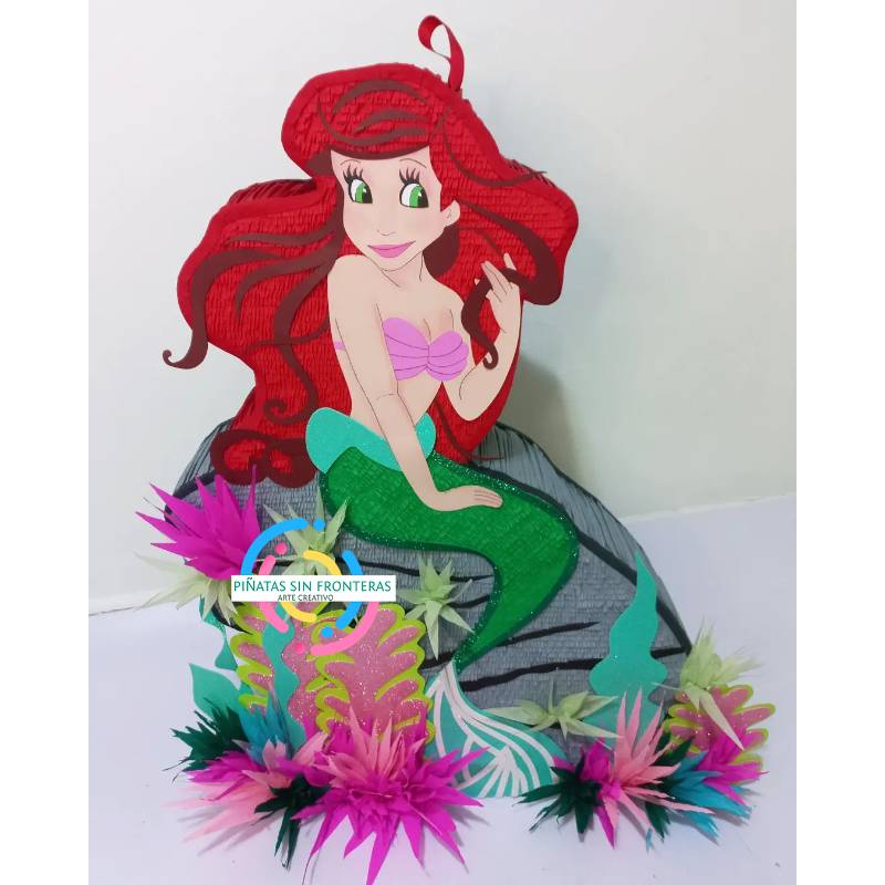 Princesa Ariel Sirenita Disney Número 2D