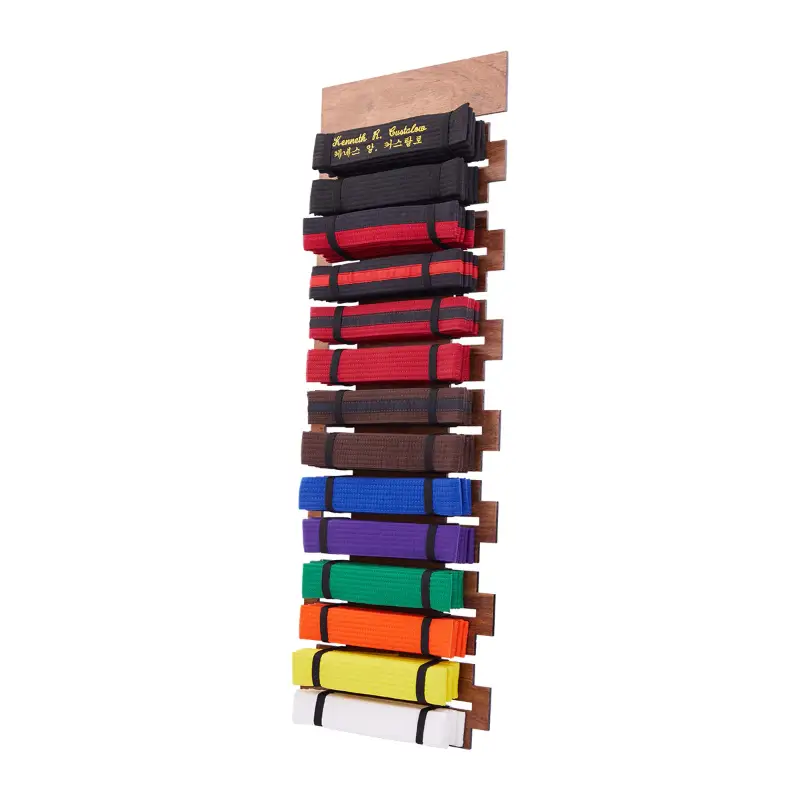 14 Rank Belt Display