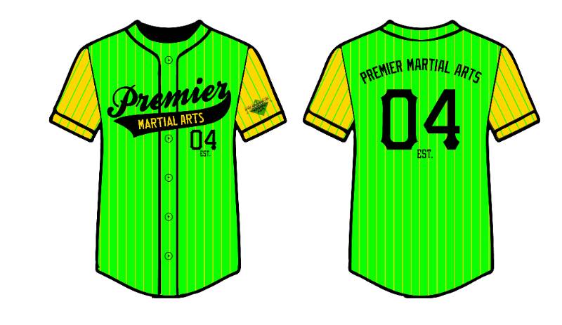 Sublimation Full Button Baseball Jersey