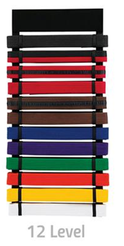 12 Rank Belt Display