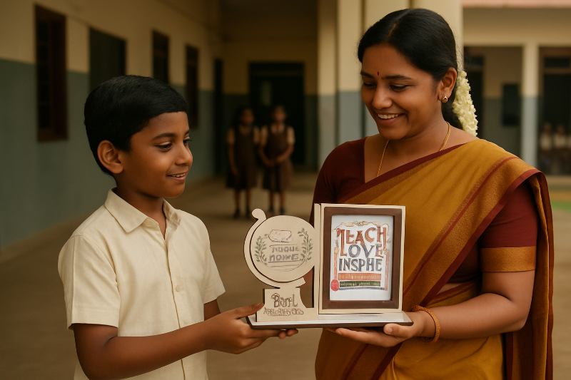 Teachers day Trophy