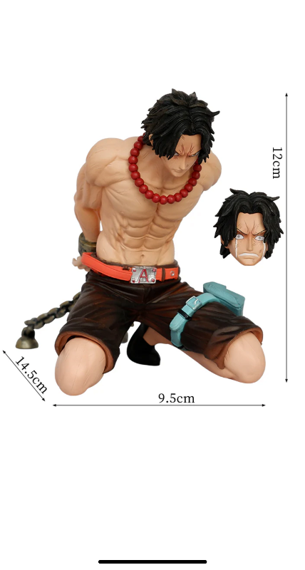 New one piece Ace tied hand cuff figure