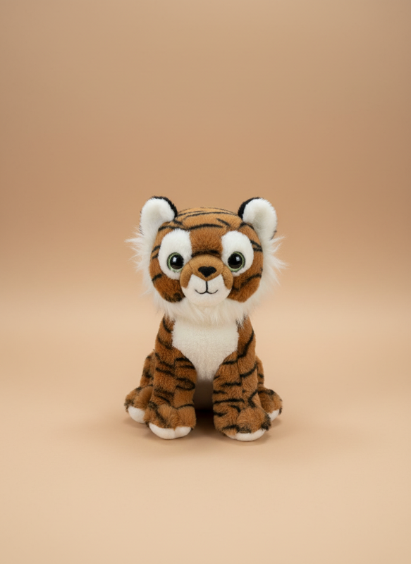 Tiger brown and black