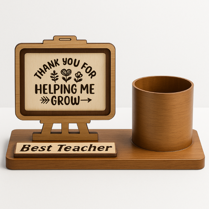 Teachers day pen stand 2