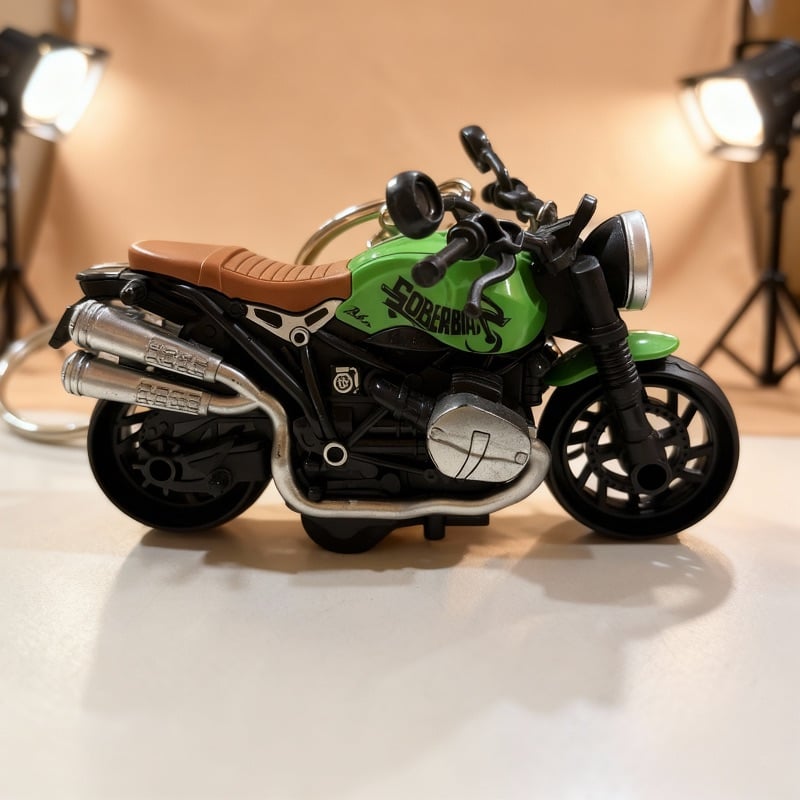 Bike key chain