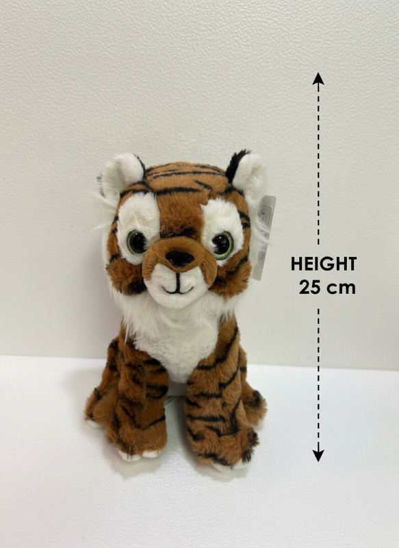 Tiger brown and black