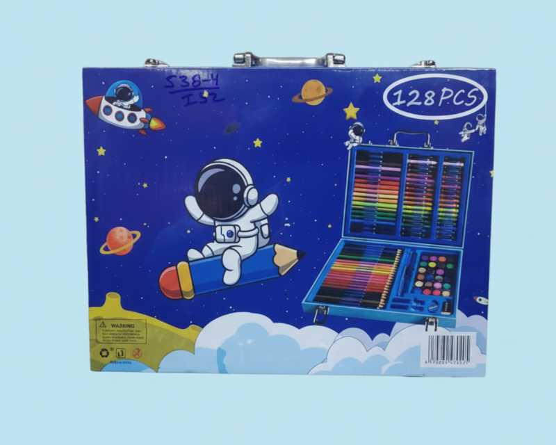 Maxi colouring kit -128 pcs