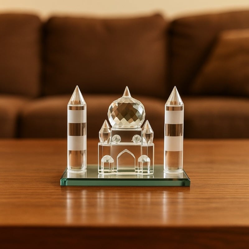 Glass Taj Mahal