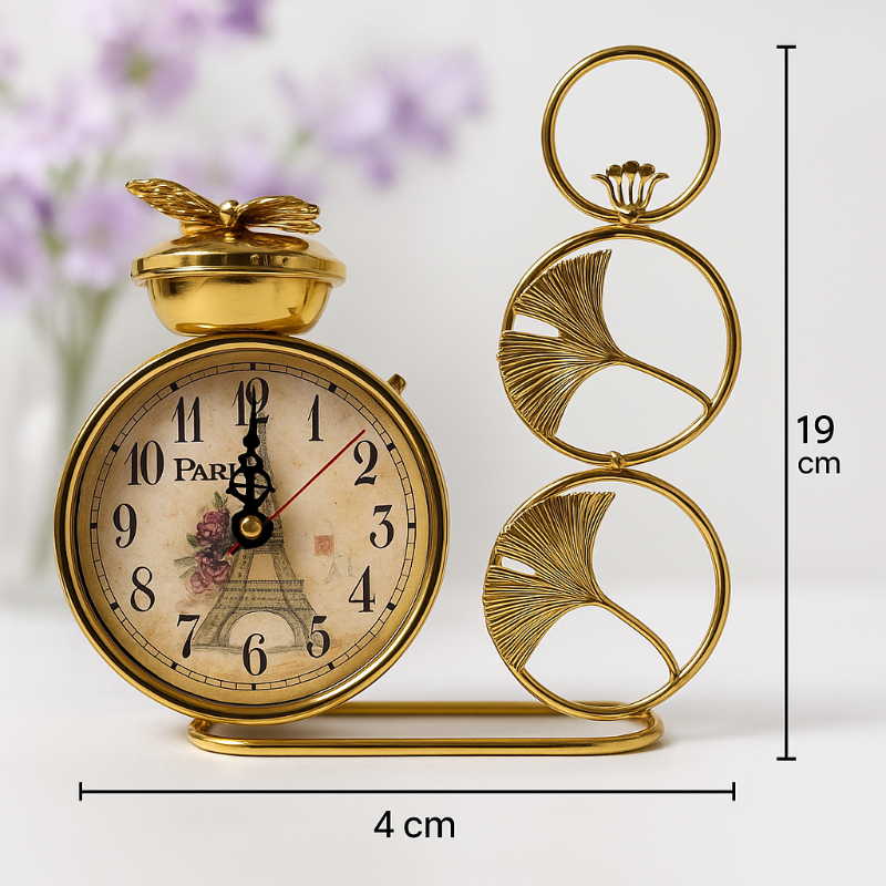 Golden clock