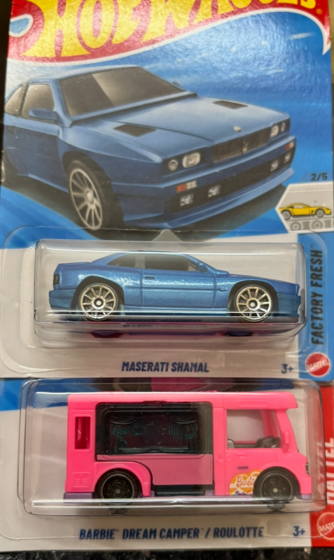 Masseratti Shamal/ Barbie dream camper