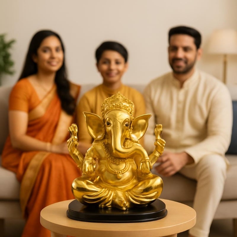 Golden Ganesh
