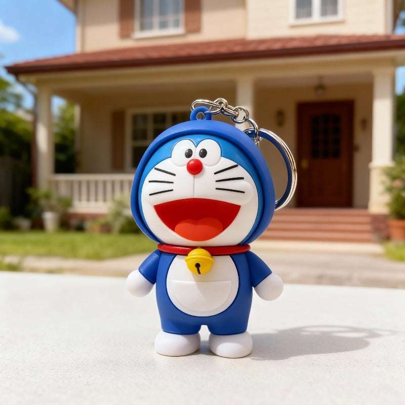 Doremon key chain