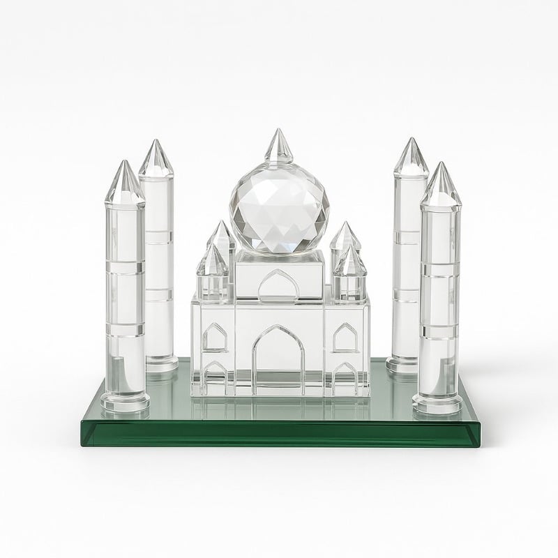 Glass Taj Mahal