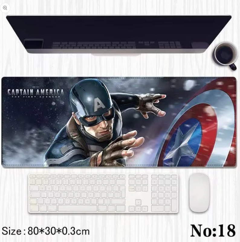 New Captan Amrica Table Mat