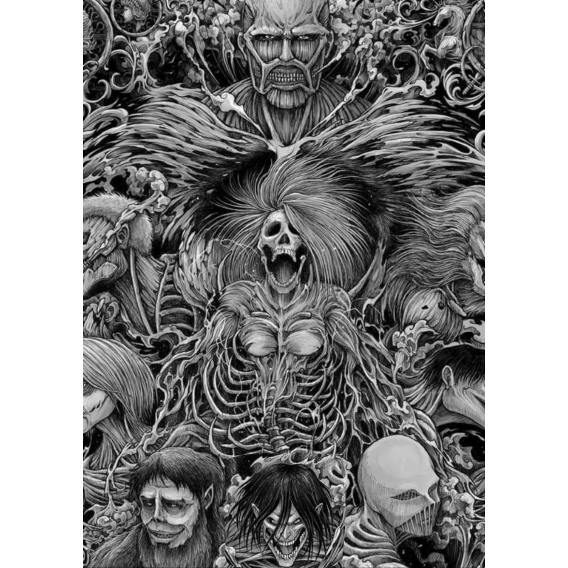 All Nine Titans  (Attack on Titan)