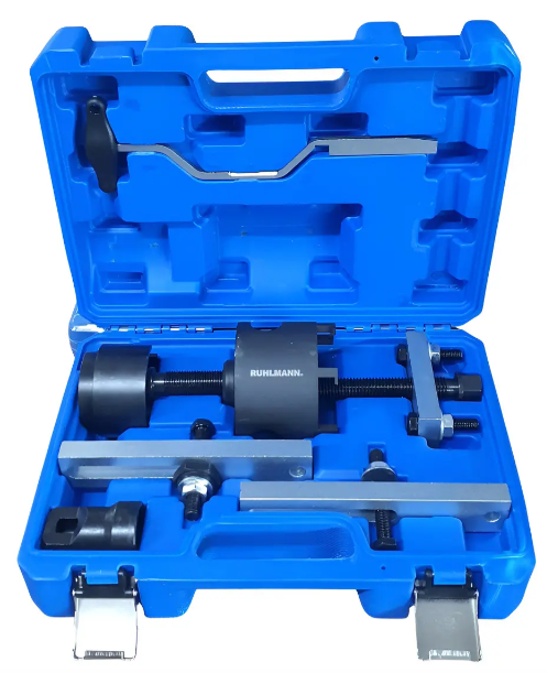 INSTALADOR REMOVEDOR DE EMBRAGUE VW-AUDI X 7 pz.
 Herramienta de desmontaje de transmisión de doble embrague de 7 velocidades para VW Audi. VAG
 Para vw GOLF desde el 2004, GOLF plus desde 2005, AUDI A3 desde 2004 (cod OEM), 
 TOUAREG desde 2003 de 6 vel. (cod O8D) HE-RU43210