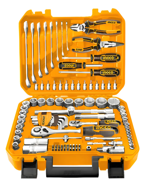 Set Herramineta Tubo 1/2-1/4" + Herramienta Set 100 Pcs - Industrial - Hkthp21001