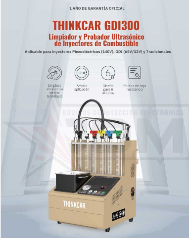 BANCO INYECTORES GDI300 JD-GDI300