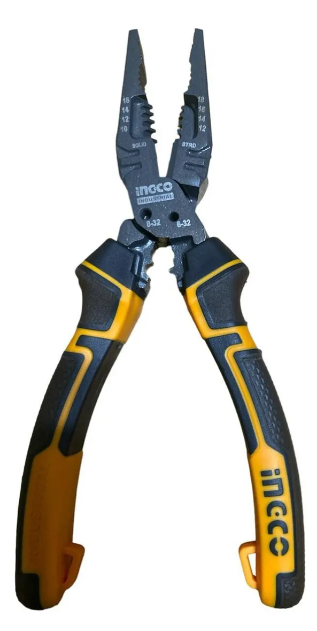 ALICATE DE ELECTRICISTA 8" - 8 FUNCIONES EN 1 Pinza Universal IG-HMFCP28200