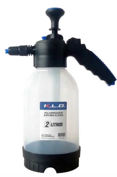 Pulverizador Espumador Manual 2 Litros HE-KLD363