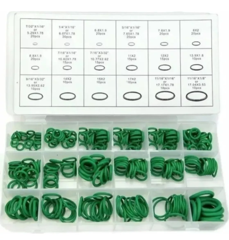 SET DE ORRINGS PARA AIRE ACOND 270 PCS HE-RU43611