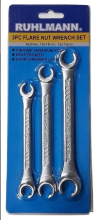 LLAVE PARA FRENO X 3 PCS 8 a 13 HE-RU43000