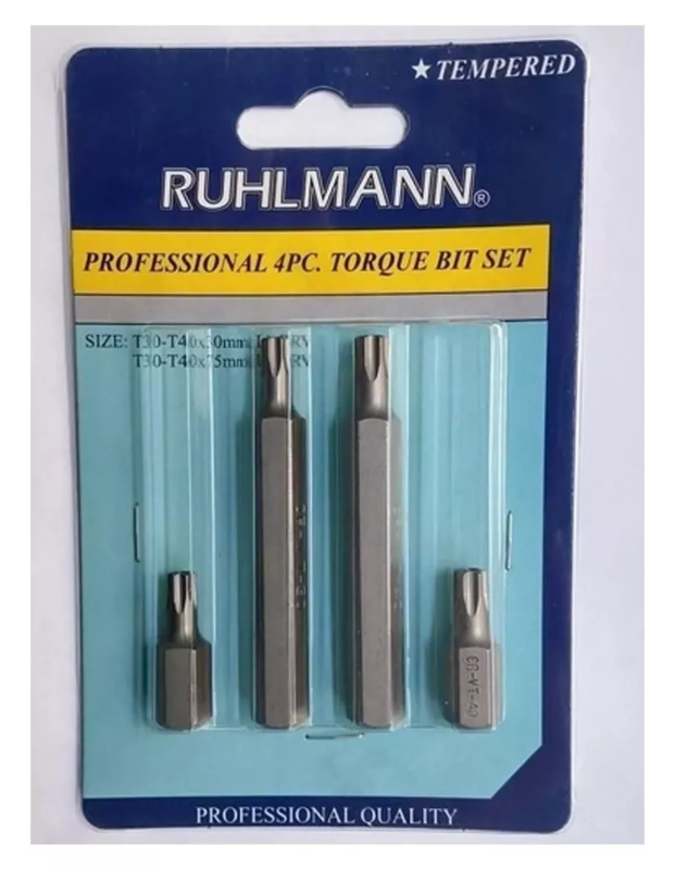PUNTAS TORX X 30 40 HE-RU24006