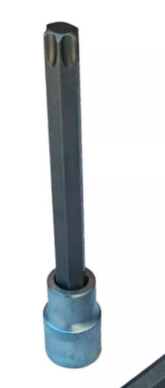 PUNTA TORX Enc 1/2 T55 X 140MM CRV HE-RU10205