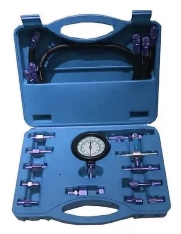 VALIJA PARA MEDIR PRESION DE COMBUSTIBLE NAFTA 0-140 PSI HE-RU43102