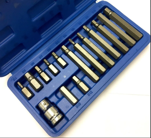 JGO PUNTAS ALLEN 15 PC.ENC.1/2" TW. (caja azul) HE-RU24001
