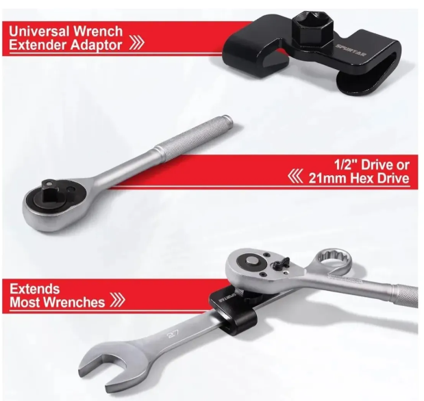 Adaptador Extension De Llave Combinada HE-RU43212