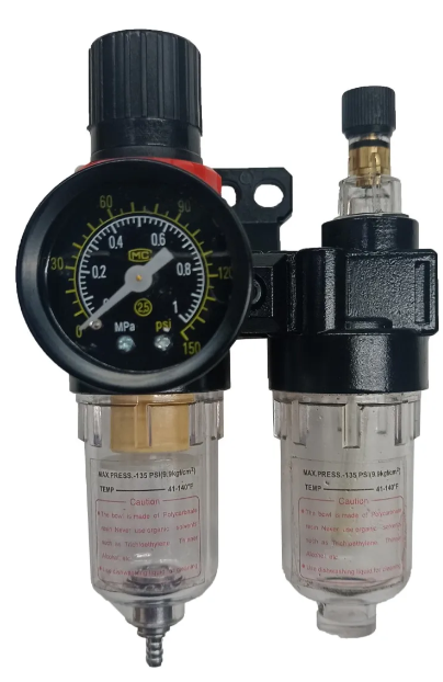 FILTRO-REGULADOR-LUBRICADOR ENC. 1/4" HE-RU44706