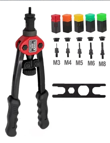 REMACHADORA P/TUERCA TIPO TIJERA 3-4-5-6-8 mm HE-RU38153