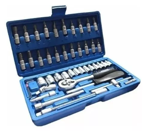 JUEGO DE TUBOS 46 PCS ENC 1/4  HE-RU25052