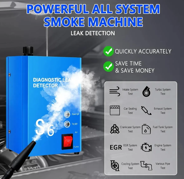 PROBADOR DE FUGAS MAQUINA DE HUMO HE-RU43185