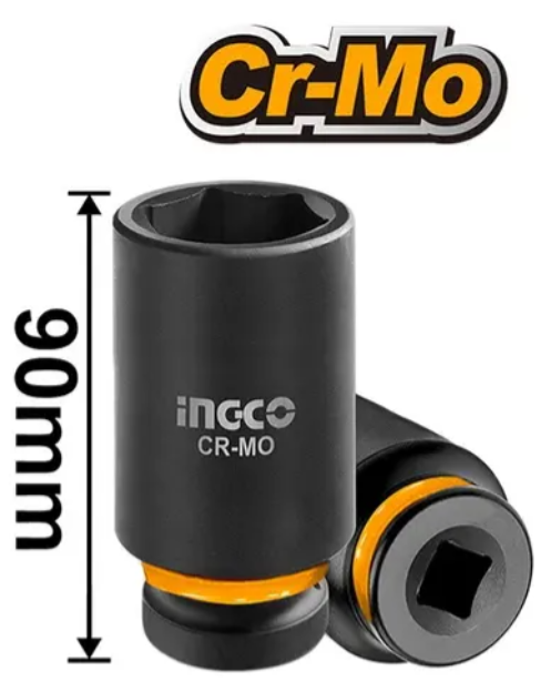 Set Bocallave Hexagonal 8Pcs Dr. Alto Impacto Super Ingco - 3/4" - Hkissd34082l