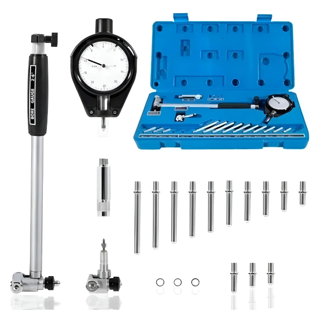 ALESOMETRO X 18 PZ. 50-160 mm. Comparador 0,01, HE-RU47005