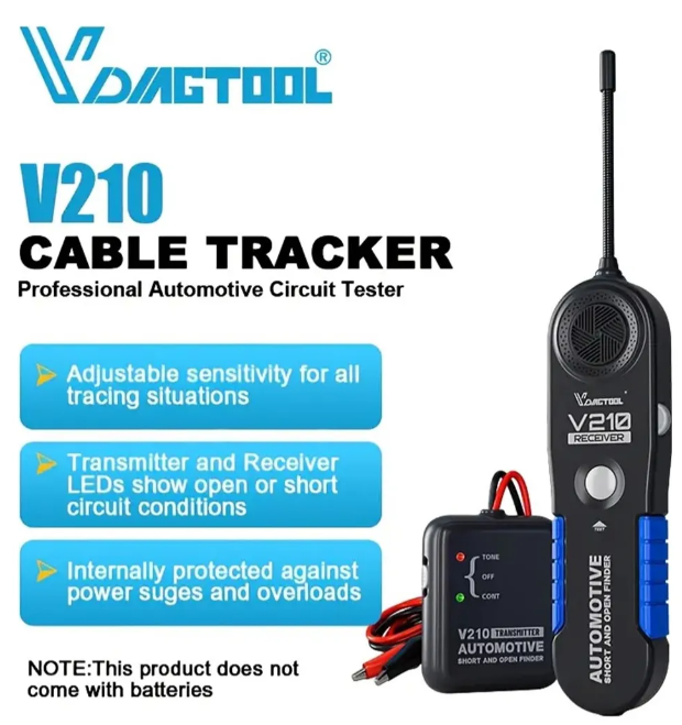 DETECTOR DE CABLES CORTADOS V210 JD-V210