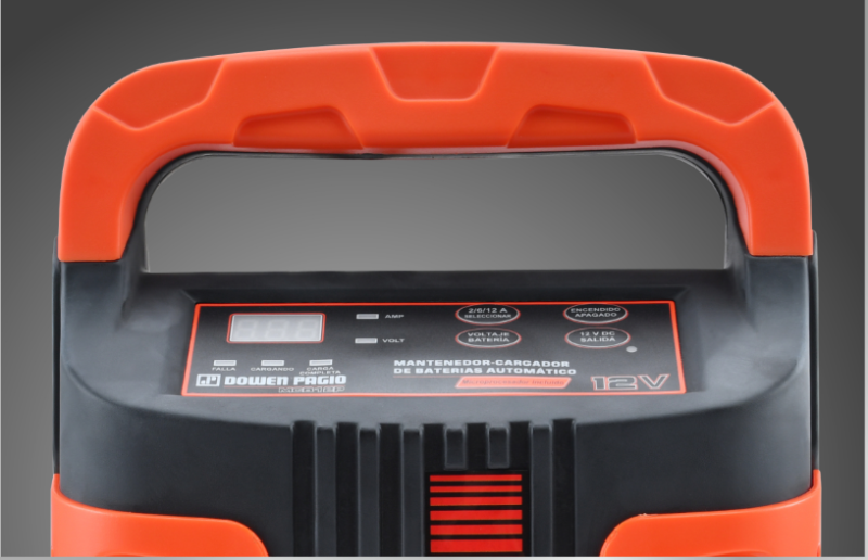 Cargador Bateria Mantenedor 12V 12A Max 300Ah DI-1018