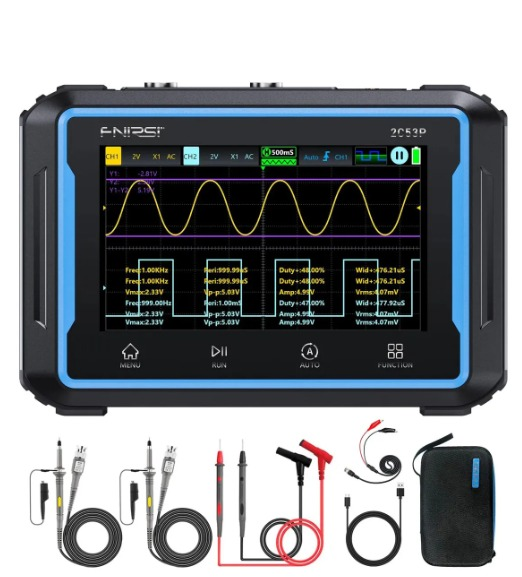 Osciloscopio Tablet 50mhz 2 Canales 3 en 1 JD-2C53P
