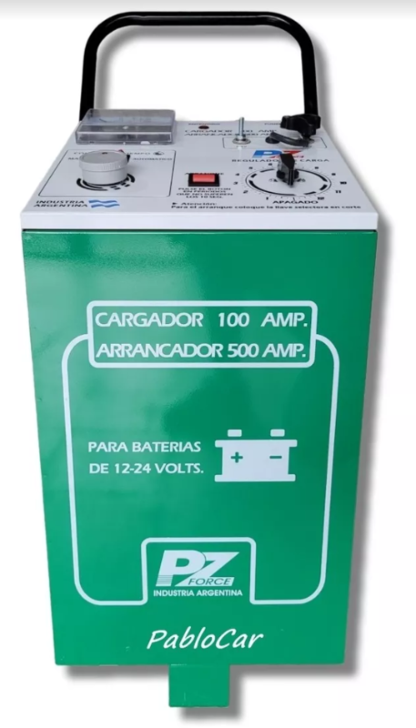 CARGADOR ARRANCADOR (ZINCAR)(100 500 AMP HE-ZONDA-1