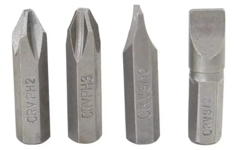 PUNTAS X4 DESTORNILLADOR DE IMPACTO HE-RU34812