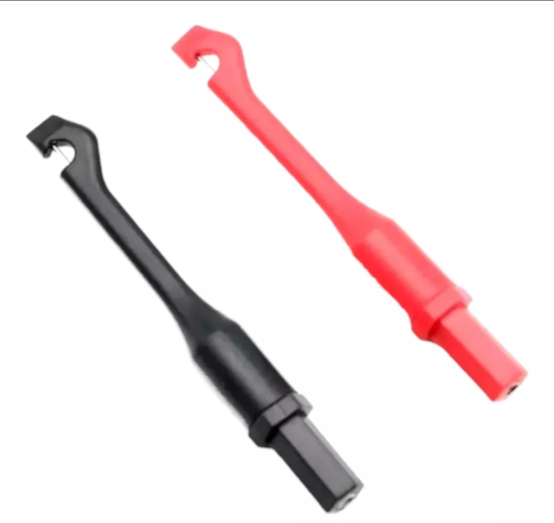 SET 2 PCS PINCHA CABLE CON GUIA HE-RU48106