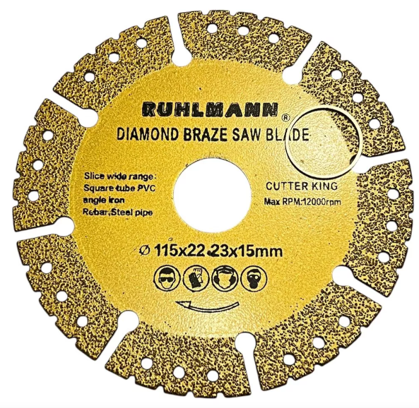DISCO PROF DE ALTO RENDIMIENTO 115mm 7212L HE-RU15382