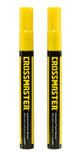 Marcadores Indelebles Amarillo x2 DI-9932532