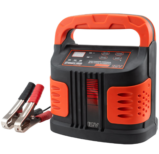 Cargador Bateria Mantenedor 12V 12A Max 300Ah DI-1018