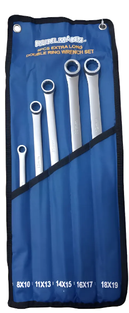 JUEGO LLAVES PLANAS X 3 EXTRA LARGA 8X10 11X13 14X15 16X17 18X19 POLY V HE-RU43015
