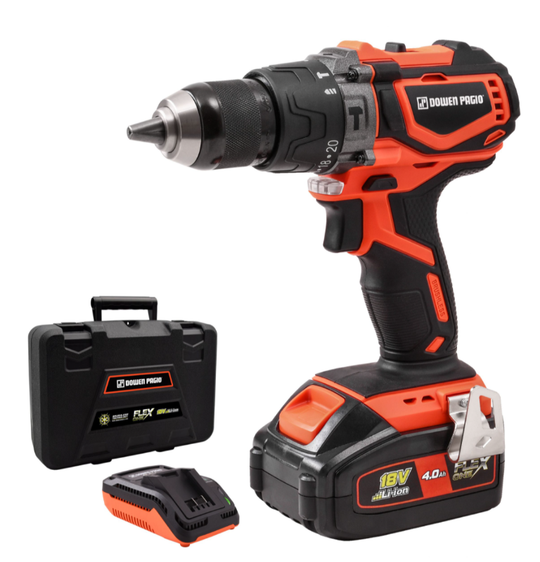 Atornillador Taladro a Bateria brushless18v Reversible 13mm Percutor   BRUSHLESS Sin Carbones talad DI-3112